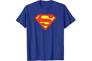 COTTON SOUL Superman Classic Logo Shield T-Shirt