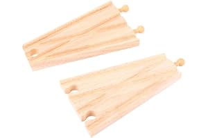 Bigjigs Rail Binario suddiviso (Confezione da 2)