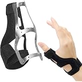 TREABEAR Thumb Finger Protector for Left and Right Thumbs, Adjustable Protective Case Thumb Splint, Breathable Thumb