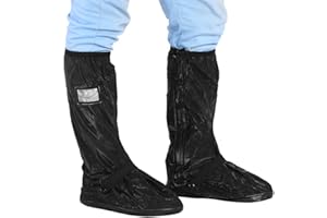 SH-RuiDu Copriscarpe da moto antipioggia, scooter, bicicletta, impermeabile, antiscivolo, per la pioggia e la neve