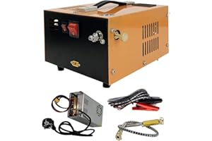 ECUTEE Compressore Aria PCP ad Alta Pressione 4500Psi, 12V Compressore A Batteria Per Auto Compressore daria Pcp Compressore Pompa Ad Alta Pressione 220v