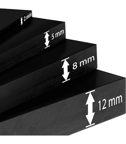 Lastra In Gomma Cellulare EPDM 0,13 G/cm³ Nero - Foto 8