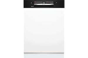 Bosch SMI4HCB19E, Série 4, Lave-vaisselle encastrable, 60cm, 14 couverts, Silence Plus 42 dB, Bandeau noir