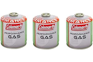 ALTIGASI 3 Pezzi - BOMBOLETTA Cartuccia A Gas Coleman C 500 Performance A Filetto con 440 GR di Gas