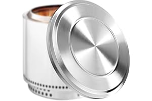 Pariplus Lid for Solo Stove Bonfire - 19.5 Inch Stainless Steel Fire Pit Lid Cover for Solo Stove Bonfire, Fire Pit Accessories for Outdoor Fire Pits and Camping Accessories