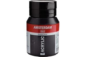 Amsterdam Standard Series akryl burk 500 ml svart oxid 735 (17727352)