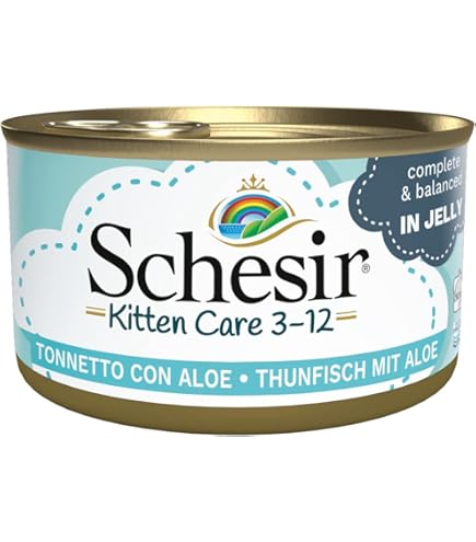 Schesir Cat in bouillon kippenfilet met garnalen, nat kattenvoer in eigen kookbouillon, 24 blikjes x 70 g 1 stuk (verpakking van 24