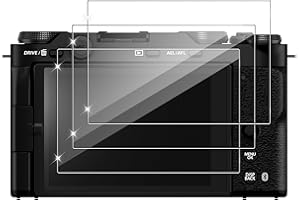 Holilo Para Fujifilm X-M5 Accesorios【3 Piezas】 Protector de Pantalla Cristal Templado, 9H Dureza HD Vidrio Templado Anti-Arañazos Sin Burbujas Glass Screen Protector