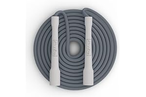 POWER OF BOXING Skipping Rope, Jump Rope for Fitness, Cardio, Fat Burning Workout, Exercise, Home Gym, Boxing, MMA & Crossfit, Durable & Lightweight Design for Men, Women, and Athletes