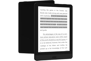 Bigme ePaper Tablet eBook Reader 32GB 6 pollici display in bianco e nero, regolazione della luminosità, pulsante volta pagina