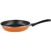 MAGEFESA Frying pan 22&Oslash; Valencia New. Reinforced two-layer non-stick coating. 100% Full Induction bottom. Orange exterior. 50