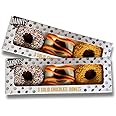 Danny's Easter Chocolates | Handmade Solid Chocolate Donuts Selection Box | 2 x 150g Packs | 6 x 50g Medium Sized Doughnuts | Father's Day Gift | Birthday Gifts