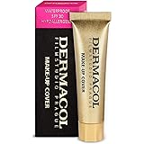 Dermacol-Full Coverage Mini Fondotinta 13g, fondotinta liquido opaco SPF 30, fondotinta waterproof per pelle grassa, acne e b