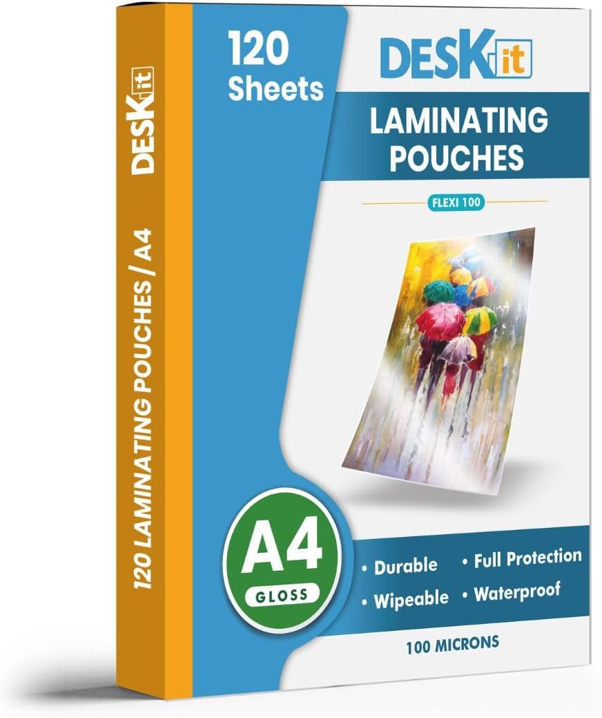 Où et Comment Commander le Deskit Laminating Pouches A4 Glossy 120 Sheet en Toute Sécurité