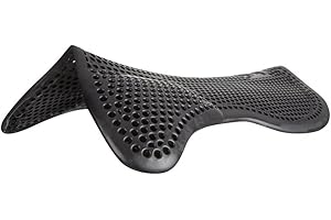 Acavallo Gel-Pad - vorne erhöht - schwarz