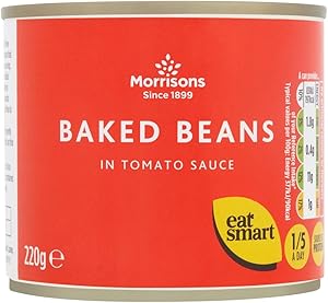 Morrisons Baked Beans in Tomato Sauce 220g|200