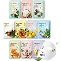 MASK ON] Masque visage coréen (20 EA) – Masque Essentiel Hydratant ...