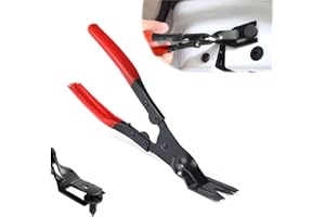 BAYUYI Pince à riveter en plastique, outil pratique pour retirer les rivets, les attaches de fixation, les clips de garniture & les éléments de fixation, pour automobile, chemin de fer, meubles, instrument