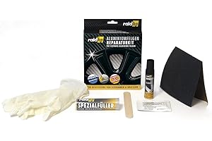 ‎RAID HP Raid HP 340002 Aluminiumfelgen Reparatur Kit, schwarz glänzend
