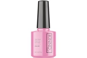 KINND. Quick Dry Nail Polish | Girls Girl, 8ml | Pink Rapid Drying Nail Varnish | No UV/LED Required | 12 Free, Cruelty Free, Vegan, Made in UK