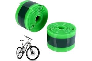 Vmxlso 2 forros antipinchazos para cubierta MTB 29, cintas de protección, protector plano de tubo compatible 29/26/700 C