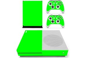 DOTBUY-SHOP DOTBUY Vinyl Decal Full Body Skin Sticker For Microsoft Xbox One S Console And 2 Controllers And Kinect 2.0 (All Green)