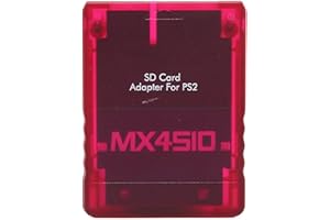 ANNADUE MX4SIO (Speichererweiterung für SIO) SIO2SD SD-Kartenadapter für PS2, für Speicherkarte SD-Adapter Speicherkarte an Einen Speicherkartenadapter(Rot)