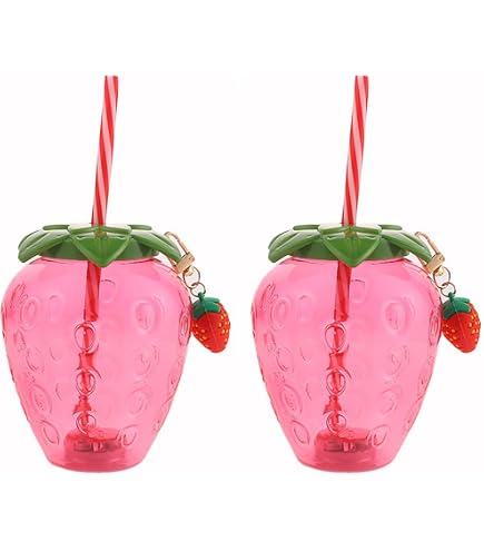 3er Set Ananas-Trinkbecher Mit Strohhalmen | Lustige Luau-Party-Deko Für Hawaii- & Strandpartys