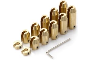 ‎SHKALACAR Shkalacar 12 Stück Motorrad Wuchtgewichte Speichenradgewichte, Wiederverwendbare Messing, Radspeichen Ausgleichsgewichte für Verbesserte Radbalance