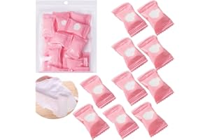 NANAXAGLY Compressed Towel, Disposable Portable Mini Coin Cotton Towel for Travel, Home,Camping, Hiking, Sport, Beauty Salon,and Other Outdoor Activities (10 pcs)