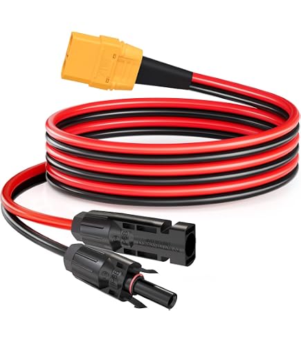 XT90 Y-Splitter – Câble Parallèle 1 Vers 2 – 10 AWG 10 Cm – Pour Batteries LiPo RC – Double Capacité