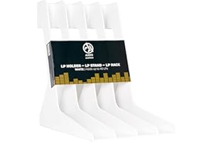 AA Audio Anatomy truttura porta vinili - bianco trasparente