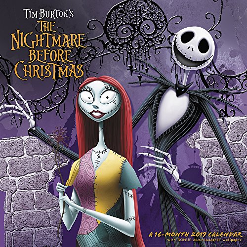 Preisvergleich Produktbild The Nightmare Before Christmas Wandkalender (2019)