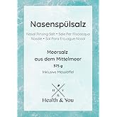 Nasenspülsalz 375 g Health & You Meersalz aus dem Mittelmeer für Nasendusche Nasenspülkännchen Jala Neti