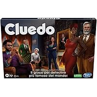 Cluedo Classico Refresh (Gioco in Scatola, Hasbro Gaming), per Bambini e Bambine da 8 Anni, Cluedo Rivisitato per 2-6 Giocato