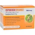 ISPAHUSK ORANGE Hi-Fibre Ispaghula Husk | 30 Constipation Relief Sachets | Indigestion Relief | Fast Relief Laxatives | Oral Suspension For Healthy Gut | Natural Fibre Drink