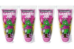KD SUPPLIES Van Holten's Pickle In-a Pouch Variety Pack of 4 pickles - No Refrigeration Required (Garlic Joe)