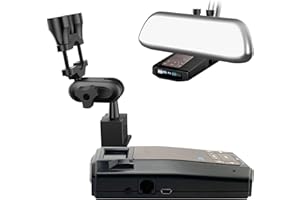SDSACZMU Car Rearview Mirror Stem Radar Detector Mount Escort Max360c Max 3 IX IXc Redline EX Beltronics Cobra DualPro GT 360 Radar Model with EZ Magnet Connection
