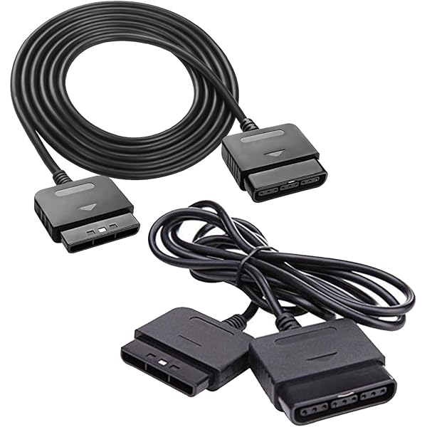 Câble d'extension pour anette Playstation PS1, PS2 One 1,8