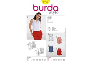 Burda Schnittmuster 7769 Weste Gr. 38-58