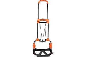 Black+Decker säckkärra, hopfällbar, svart/orange, BXWT-H200, svart – orange, 65 kg