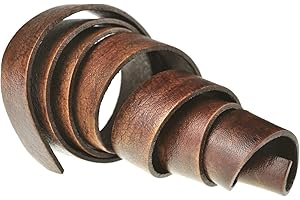 ‎ESNADO esnado Lederband, Lederriemen Flach. 1 Meter. Breite/Farbe: wählbar (Breite: 25 mm, Antik Hellbraun) | ECHTES Leder | pflanzlich gegerbt | Schmuck, Armbänder, Basteln, Dekorieren, DIY, Mittelalter