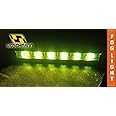 Woschmann�Led Bar/Fog Light/Work Light Bar 6 LED 18 Watt 7 Inch Yellow Spot Beam Off Road Driving Lamp 1 Pc Universal Fitting Car & Bike