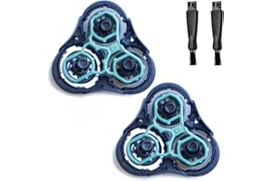 CIELONI RQ11 Replacement Heads Compatible with Philips Norelco Sensotouch Replacement Blades for Sensotouch 2D Electric Shaver 1100 Series, 1150x, 11700x 1180x, Upgrade RQ11 Replacement Head (2 Heads)