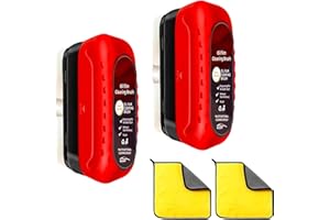 TRYWISE liiyiela Car Windscreen Cleaner,Multifunctional Oil Film Cleaning Brush Set,2 Car Cleaning Cloths & 2 Glass Oil Film Brushes,remove dirt & Water Stains,For Windows & Windshield Washers