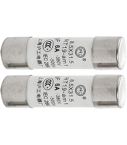 Cartouches Fusibles Legrand 2A - Avec Témoin - 8,5x31,5mm - Pour Porte-fusibles - Lot De 3