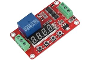Tosuny FRM01 Módulo de Relé Multifunción Infinite Loop Timing Auto-Bloqueo Relé Ciclo Temporizador Módulo Automatización Retardo