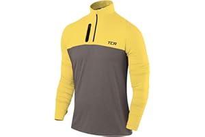 TCA Fusion Gym Tops for Men Training Sports Long Sleeve Running Top Men Gym Clothes