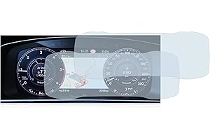brotect Protection Ecran Anti-Reflet pour Volkswagen Golf 7 Active Info Chockpit 12.3" (2 Pièces) - Film Mat