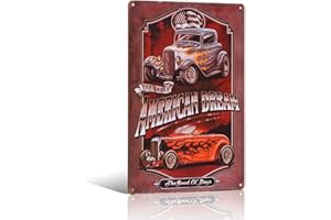 不适用 Panneau vintage fabriqué aux États-Unis avec un rêve américain.